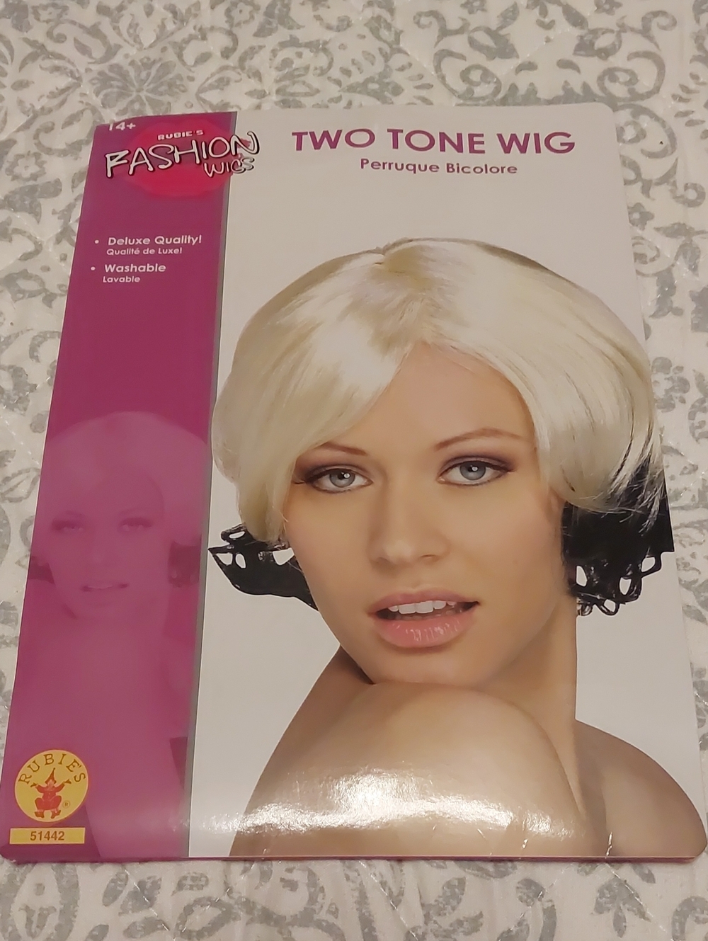 Rubie's Two Tone Blonde and Black Women's Wig